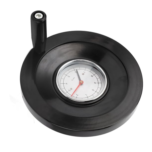 Rueda De Mano Redonda, Rueda Manual 18 X 200 Mm Con Indicador De 0 A 9 Para Maquinaria De Alimentos