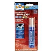 Permatex Medium Strength Blue Threadlockers, 10mL, 1 in Thread, Blue