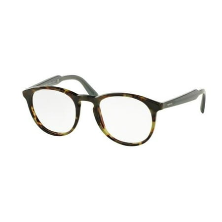 PRADA Eyeglasses PR 19SV LAB1O1 Top Black/Matte Tortoise 48MM