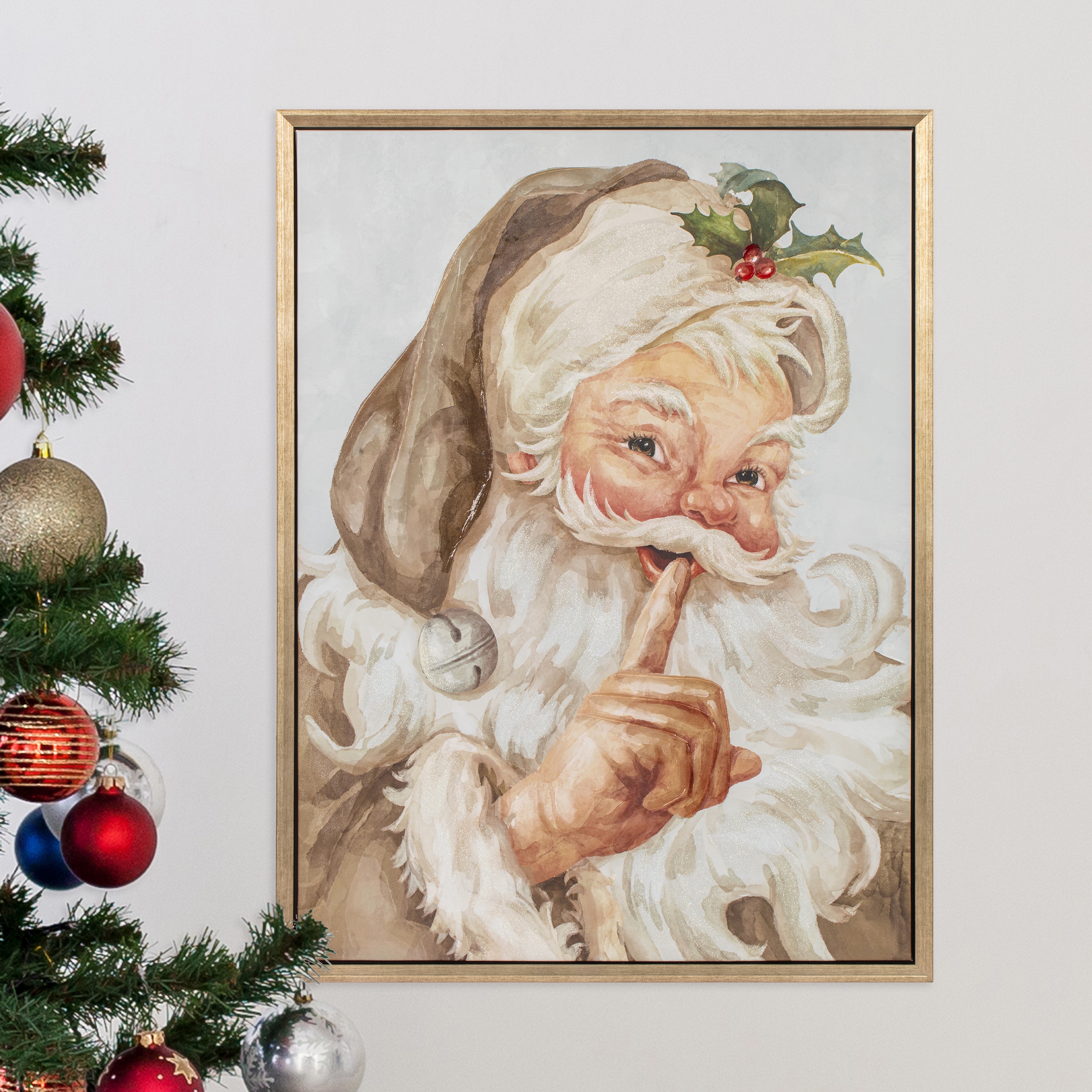 My Texas House Secret Santa Framed Holiday Wall Art, 30" x 40" photo 7
