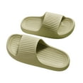 thumbnail image 2 of ibiyuan Slippers for Women Indoor Women's Slides Non Open Toe Sandals Women Dressy Lightweight Mens Casual Shoes for Bedroom Shower Travel Home Casual Wear, 2 of 4