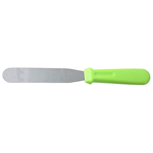 Inteprter Espátula para queso, espátula de acero para sándwich, esparcidor de mantequilla de mano, raspador de crema para hornear, Type3 NO3