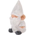 thumbnail image 1 of HELIAHOO Figurine de Nain Miniature 5 Po Résine Jardin Nain Style Rétro Figurine de Nain pour Décorations de Patio Porche (Tête Pointue Blanche) CJ912-5003, 1 of 9