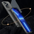 thumbnail image 6 of Personality Handsome Light Thin Carbon Fiber Pattern PC Phone case for iPhone 14 13 12 11 X XS XR Pro Max Plus Unique Comfortable Cool Shockproof Back Cover(Red Black,12 Pro max), 6 of 8