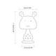 thumbnail image 5 of Mordedor De Silicona Con Forma De Hongo Para Bebé matsuzay BA001159-01, 5 of 6