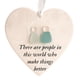 thumbnail image 4 of Heart Glass Sea Friendship Decor, Friendship Heart Ornament, Christmas Tree Hanging Keepsake, for Home Office, High-Quality Sea Glass, Unique Gift, for Bedroom, 4 of 8