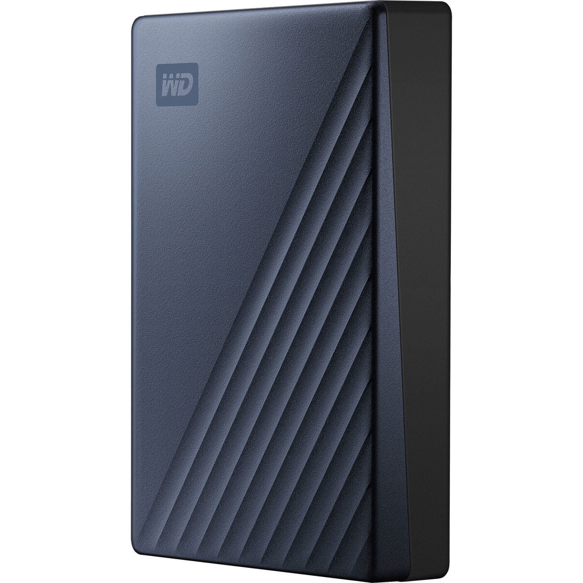 WD My Passport Ultra WDBFTM0040BBL 4 TB Portable Hard Drive - External - Blue - USB 3.0 - 256-bit Encryption Standard - 3 Year Warranty