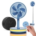 thumbnail image 1 of VENTY Portable Fan - Wireless Battery Operated Fan - 4 Speeds - LED Lighting - Carry Case & Remote Control - Cruise Travel - Outdoor Travel RV Power Bank, 1 of 9