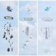 thumbnail image 3 of Windchime Resina Molde Silicona Epoxi Herramientas Decoración Casting Kit de molde reutilizable para principiantes Craft Ventana de vacaciones DIY tipo 1 sidaley HA010212-01, 3 of 6