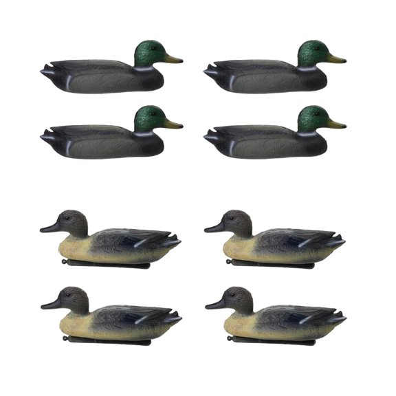 Pitycbo 8x PE Lifelike 14" Hunting Male/Drake Duck Decoy