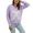 Purple, variant on Vedolay Pullover Sweaters for Women 2023 Fall Casual Oversized Lapel Collar V Neck Long Sleeve Pullover Sweaters,Purple M