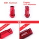 thumbnail image 3 of Kenally 32 unids/set tuerca de rueda de coche desmontable Universal modificado elegante vehículo automotriz pernos accesorios de pieza Vehículos, repuestos y accesorios Mis Rojo M12x1.25, 3 of 6