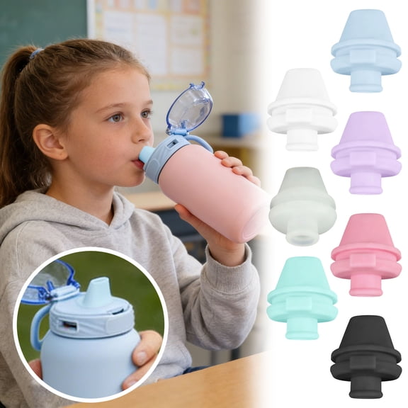 zhonghuaying 1 Pack Silicone Water Bottle Spare Part, 1.5" x 1.25" Replacement Accessory for Stainless Steel Bottles