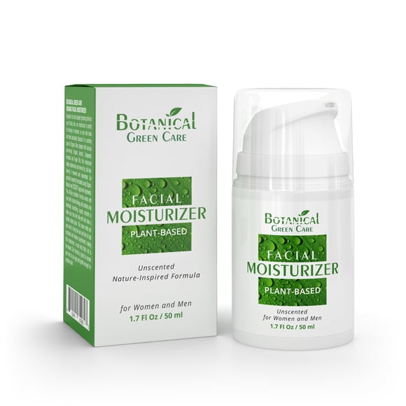 Hidratante facial Botanical Green Care a base de plantas unisex