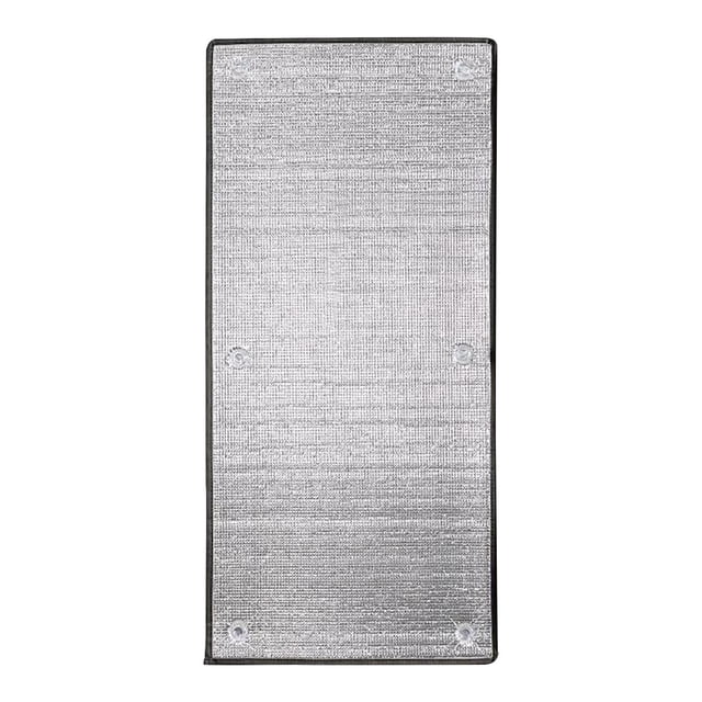 Película aislante de aluminio reutilizable, protección solar, opaca, para ventanas de vidrio 30cmx100cm
