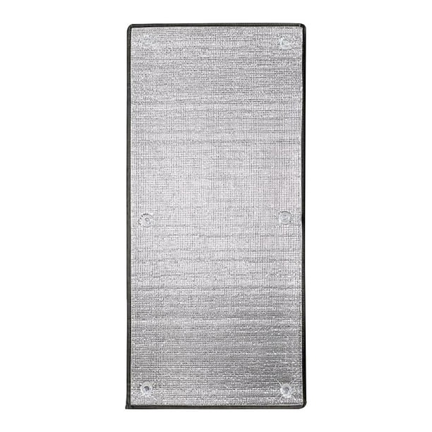 Película aislante de aluminio, reutilizable, de doble cara, para bloquear el sol y bloquear la luz solar. 30cmx100cm