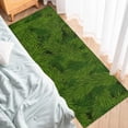 thumbnail image 4 of Kitchen Rugs and Mats Set of 1 Merry Christmas Pine Needles on Green Texture Kitchen Sink Mat,Non-Slip Area Runner Rug,Washable Floor Mat for Home Dining Room Office 20"x47", 4 of 6