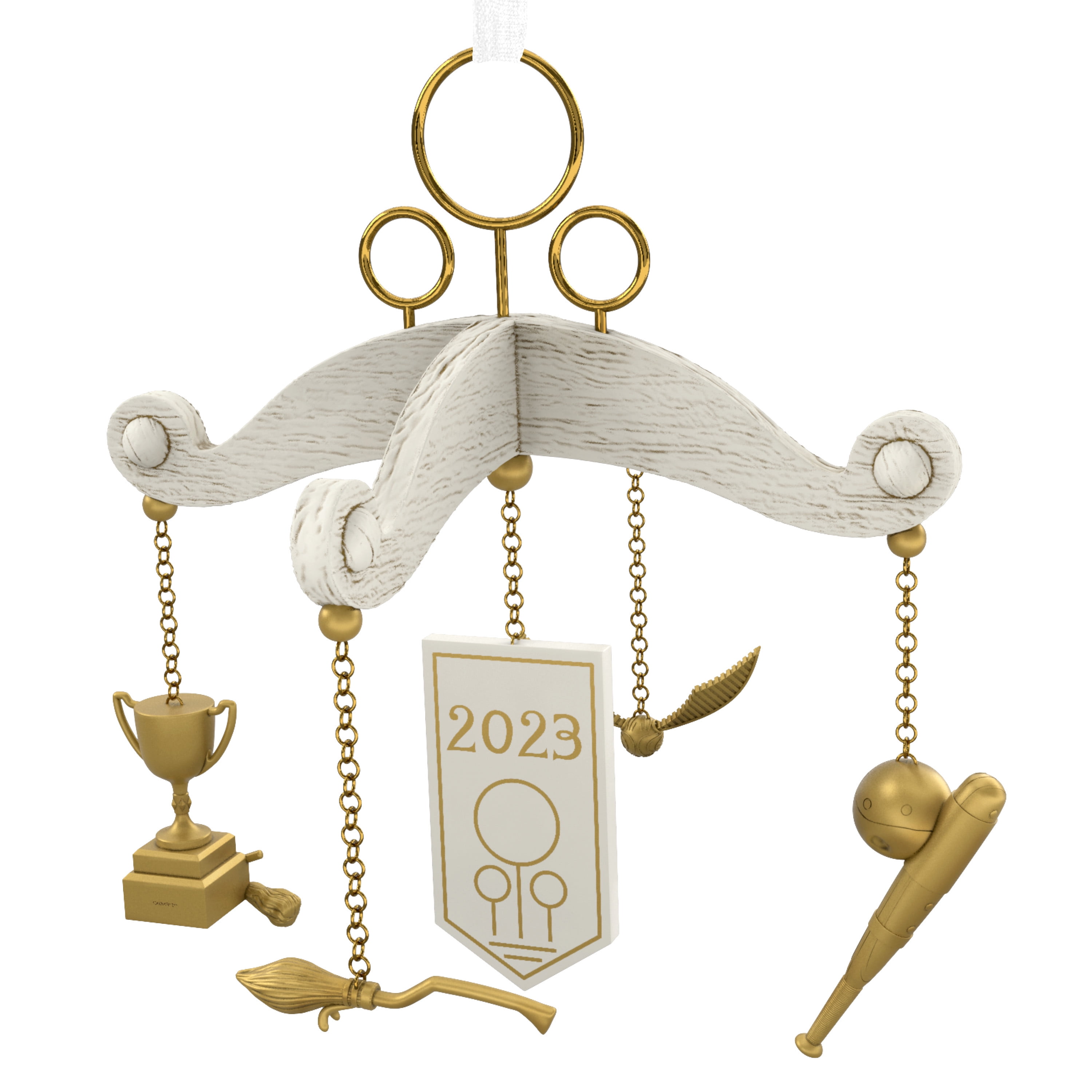 At Auction: (3) Hallmark Keepsakes Harry Potter Ornaments