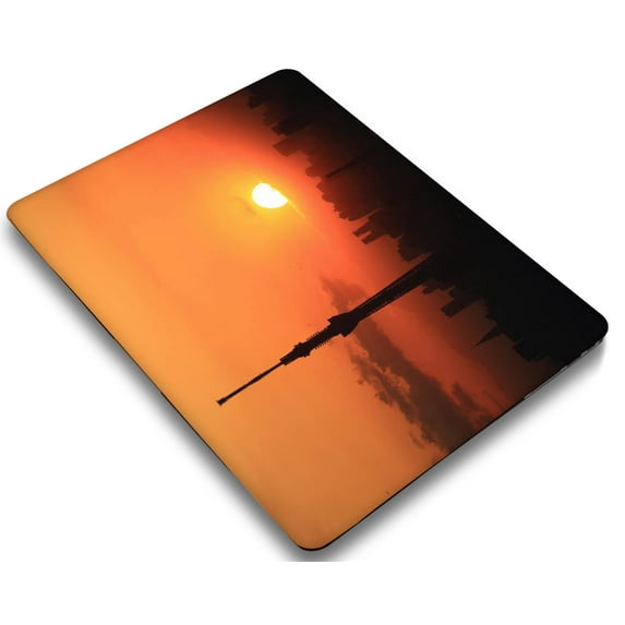 KSK KAISHEK Plastic Hard Shell Cover Only for 2022/2021/2020/2019/2018 Rel. New MacBook Air 13 inchs Retina Display Touch ID Model: A2337 m1&A2179&A1932 Red series 0317