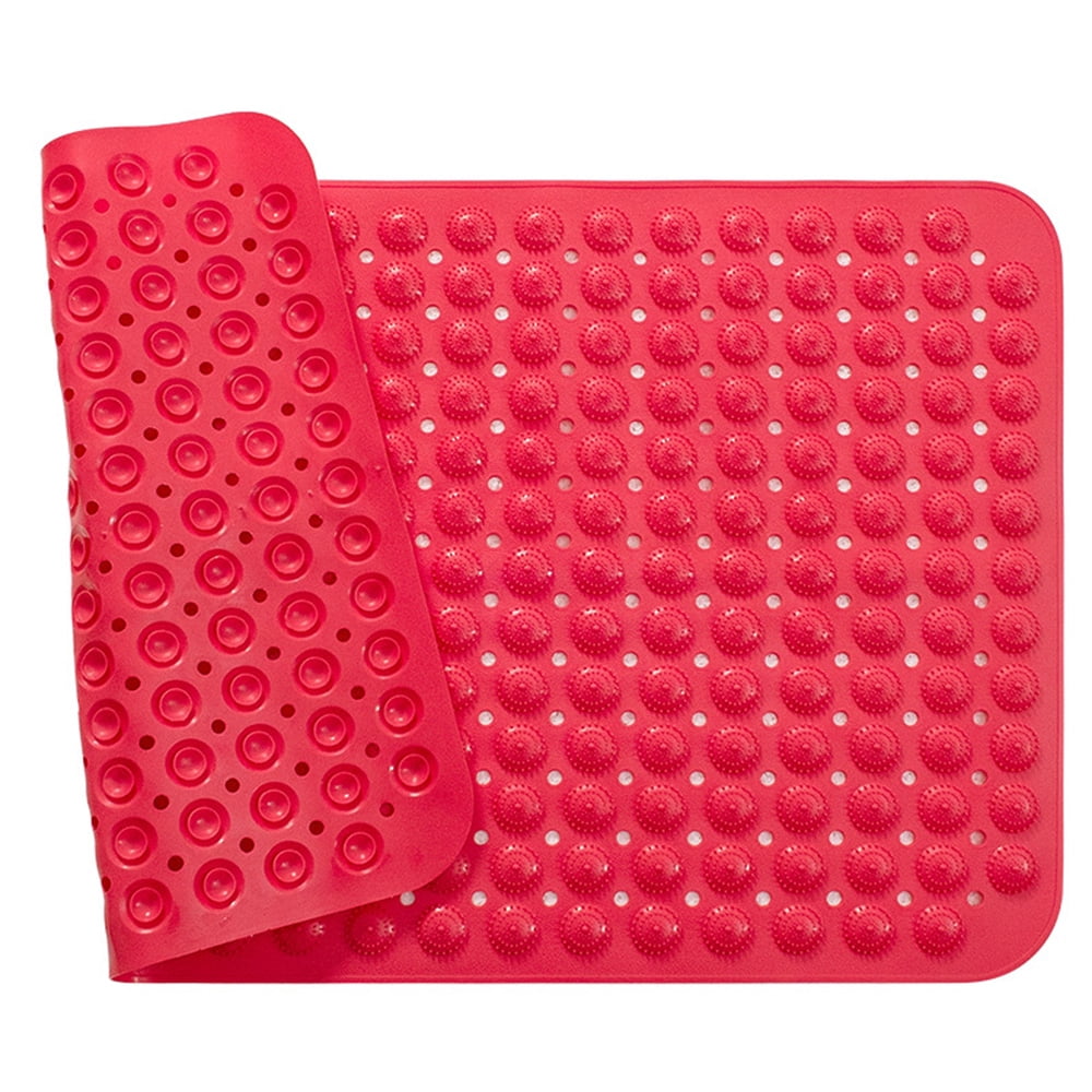 Bathroom Antislip Mat PVC Massage Mat Bathtub Bath with Drain Holes