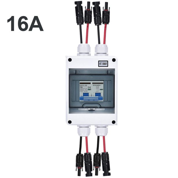BAMILL PV Isolator Switch DC/AC 30A IP65 Disconnect Circuit Breaker for