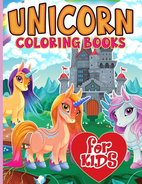 Download Filcollections Press - Unicorn Coloring Book : Unicorn Activity Coloring Book For Girls Ages 4-8 ...
