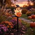 thumbnail image 7 of Halloween Yard Decorations Ghost and Pumpkin Garden Stake Light Waterproof for Outdoor Courtyards Solar-powered With Automatic Lighting, 7 of 7