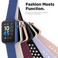 thumbnail image 6 of iTouch Air 4 Smartwatch: Silver Case With Lilac Silicone Strap 41mm, 6 of 6