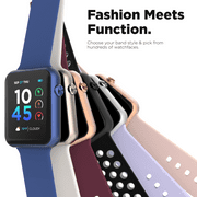 iTouch Air 4 Smartwatch: Blue Case With Blue Silicone Strap 41mm