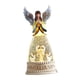 thumbnail image 3 of Bola de nieve navideña, caja de música, ángel, adorno, lámpara de noche, estatua de mesa, musical Estilo A, 3 of 9