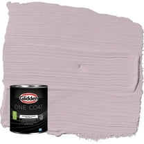 Glidden One Coat High Society / Purple Flat Interior Paint with Primer, 1 Quart