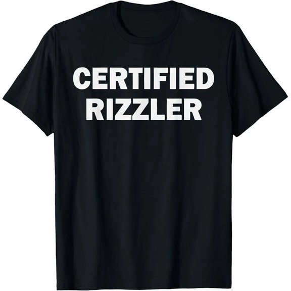 Certified Rizzler Funny Rizz T-Shirt Unisex S-5XL Hot Trending Shirt, Vintage Birthday Gift
