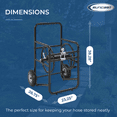 thumbnail image 3 of Suncast Professional Portable 200 Foot Garden Hose Reel Cart with Wheels, 3 of 9