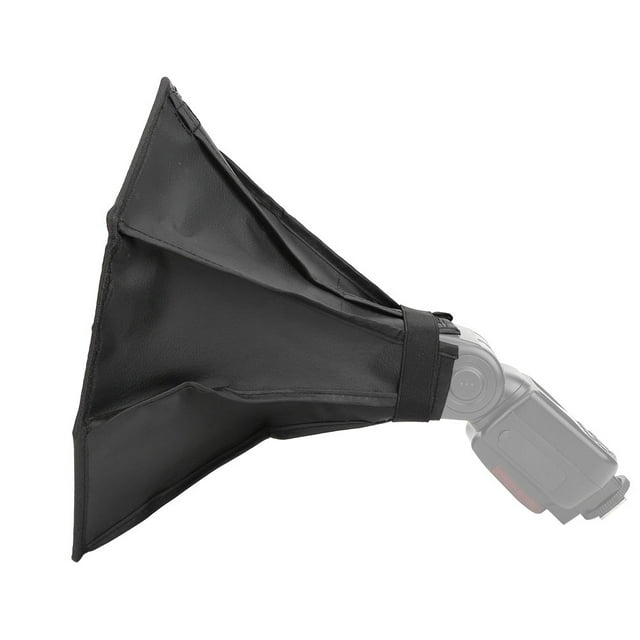Wchiuoe Diffuseur Softbox, Haute Fiabilité, Finition Fine, Léger, pour Rendre la Photo Plus Naturelle, Flash Externe pour Appareil Photo Numérique