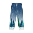 thumbnail image 4 of Bingfone Christmas Trees Mens All Over Print Sleep Pajama Pants-Small, 4 of 9