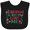 AB-Black, variant on Inktastic Grandma Grandpa Love Me Girls Girls Baby Bib
