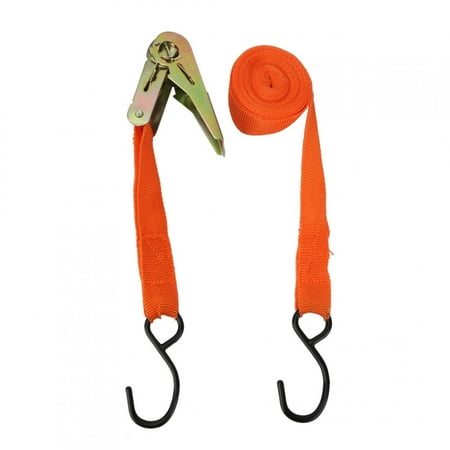 

2024 1Pcs Pull Ratchet Tie Down Straps Ropes For Vehicle Traction 4.5m