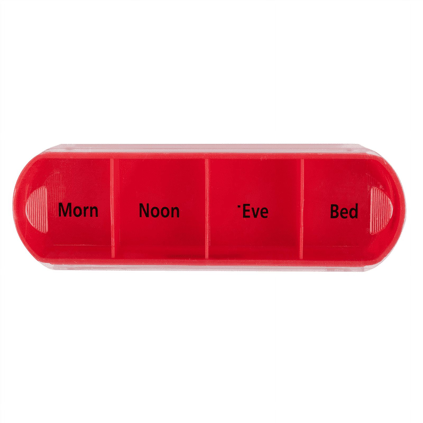 3Pc 28 Squares Weekly Tablet Pill Box Holder Medicine Storage Organizer Container Case