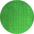 thumbnail image 1 of Ahgly Company Indoor Round Abstract Green Contemporary Area Rugs, 8' Round, 1 of 1