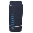 thumbnail image 4 of Men's New Era Navy Tennessee Titans Combine Authentic Rusher Training Shorts, 4 of 4