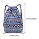 thumbnail image 2 of Mochila Floral Retro Mujer Lona Gran Capacidad Diaria Al Aire Libre, 2 of 9
