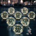 thumbnail image 1 of Luces solares flotantes para piscina Afzdby, 36 cm, 3000 K, blanco cálido, 1 of 7