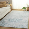 thumbnail image 2 of SAFAVIEH Passion Madrid Damask Area Rug, Turquoise/Ivory, 5'1" x 7'7", 2 of 10