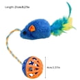 thumbnail image 5 of Soft Cats Toy Noise Making Bells Pet Training Plush Mouse Teaser Toy For Pet Lover And Kitten Exercise Toy, 5 of 12
