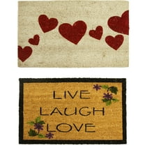 Rubber-Cal "Enduring Love" Doormat Kit - 18" x 30" - 2 Door Mats