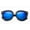 Black/Blue Revo, variant on Newbee Fashion -Designer Inspired Kids Girls Teens Juniors Fashion Sunglasses Trendy Round Oversized Sunglasses for Gilrs with Flash Mirrorrd Lens UV Protection Lead Free High Quality