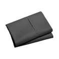 thumbnail image 2 of Set of 2 Extra-Large 20x36 Inch Beige Pillowcases, Ultra-Soft Brushed Microfiber Envelope Closure Pillow Covers, Cool Breathable Bedding Room Accessories, 2 of 3