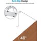 thumbnail image 3 of Adjustable Tablet Stand, Aluminum Minimalist Desktop Tablet Dock Compatible with New iPad/iPad Pro/iPad Air, etc. Silver, 3 of 4