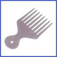 thumbnail image 4 of Vocoste Hangable Hair Picks for Curly with Hair Wide Tooth for Hair Styling Hair Care Light Purple, 4 of 7