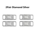thumbnail image 1 of 2022 nuevos abalorios de diamantes AF1 para zapatos, hebilla de cordones de moda, cordones de Metal de calidad, decoraciones Chapa Air Force one, accesorios para zapatos, Italia Gao Jinjia LED, 1 of 2